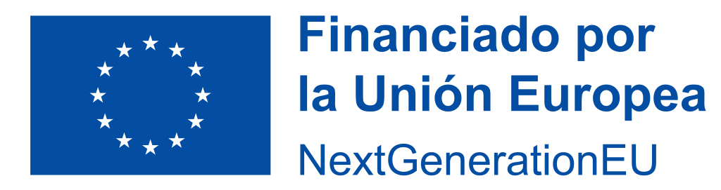 Logotipo Financiado por la Unión Europea NextGeneration EU