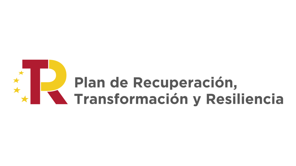 Logotipo Plan de Recuperación, Transformación y Resiliencia